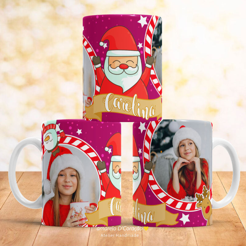 Canecas de Natal c/ Fotografia