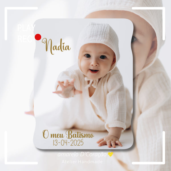 Íman de Acrílico Ondulado