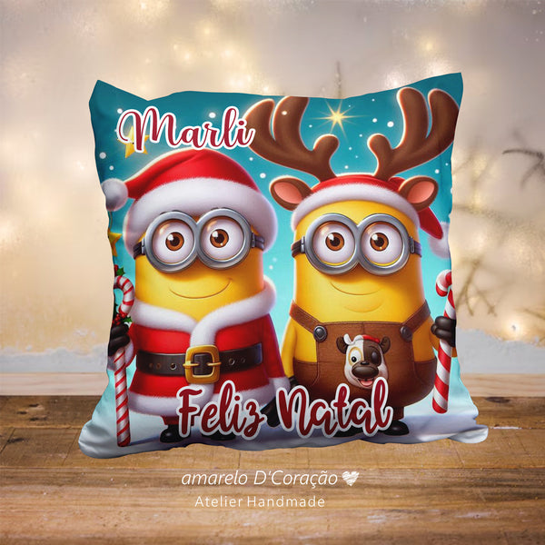 Almofada Natal Minions