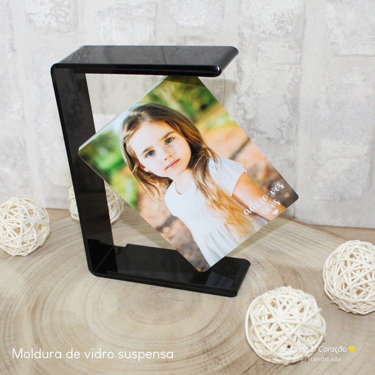 Moldura Vidro Suspenso