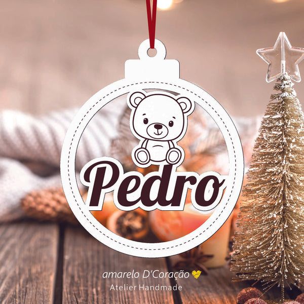 Pêndulo Nomes c/ Ursinho