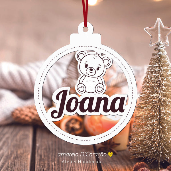 Pêndulo Nomes c/ Ursinho