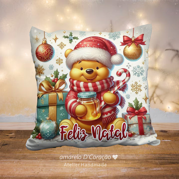 Almofada Natal Winnie The Pooh