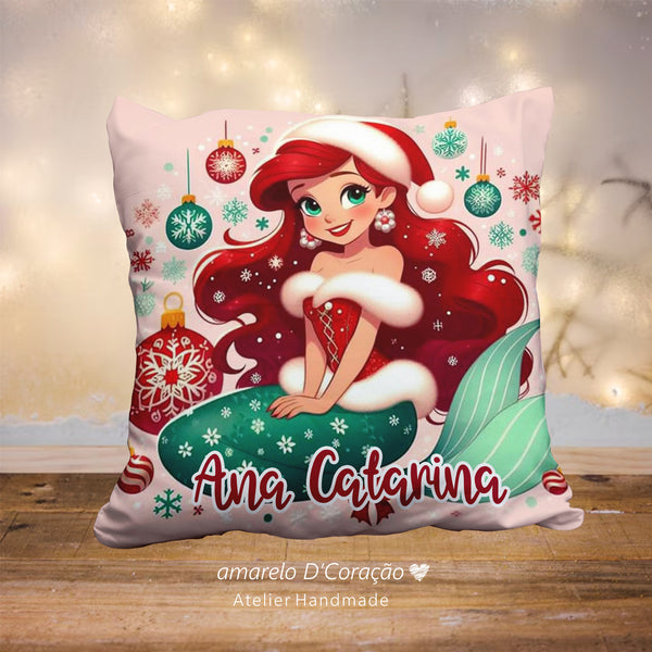 Almofada Natal Ariel