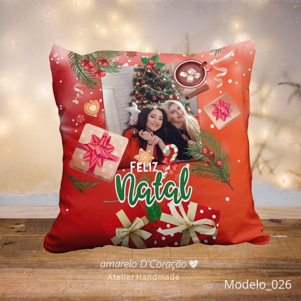 Almofada Com Fotos Natal