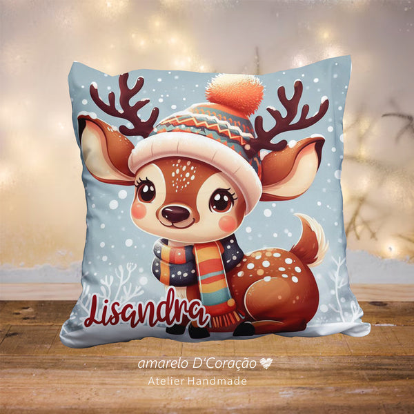 Almofada Natal Rena
