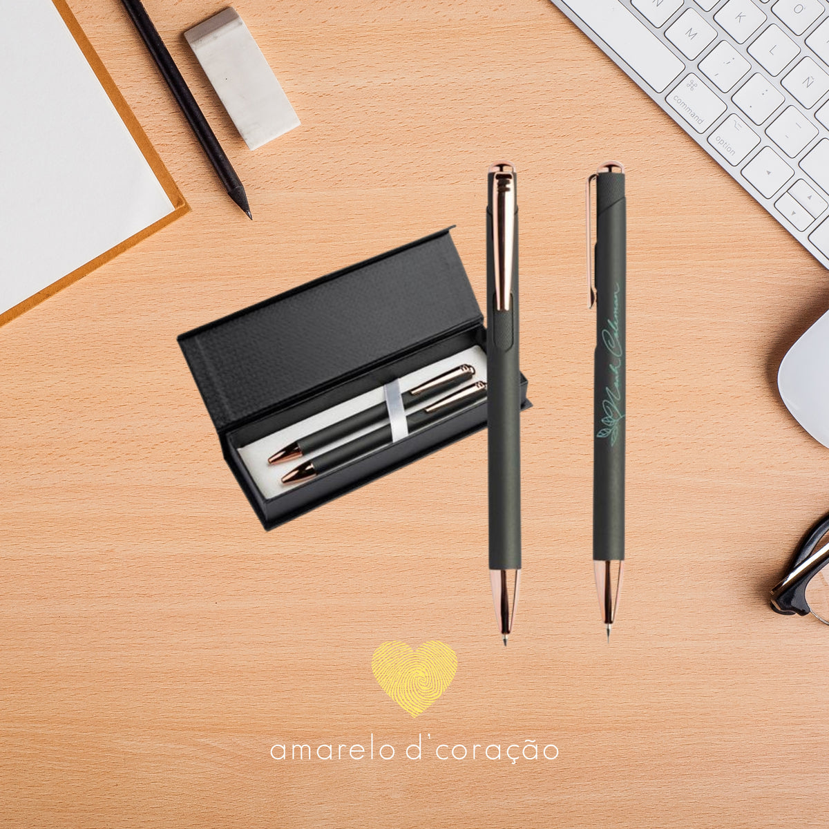 Conjunto Caneta e Lapiseira Writz