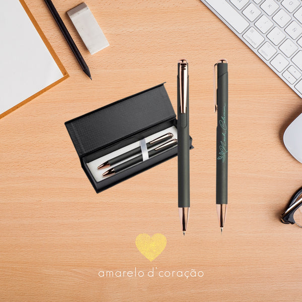Conjunto Caneta e Lapiseira Writz