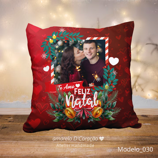 Almofada Com Fotos Natal