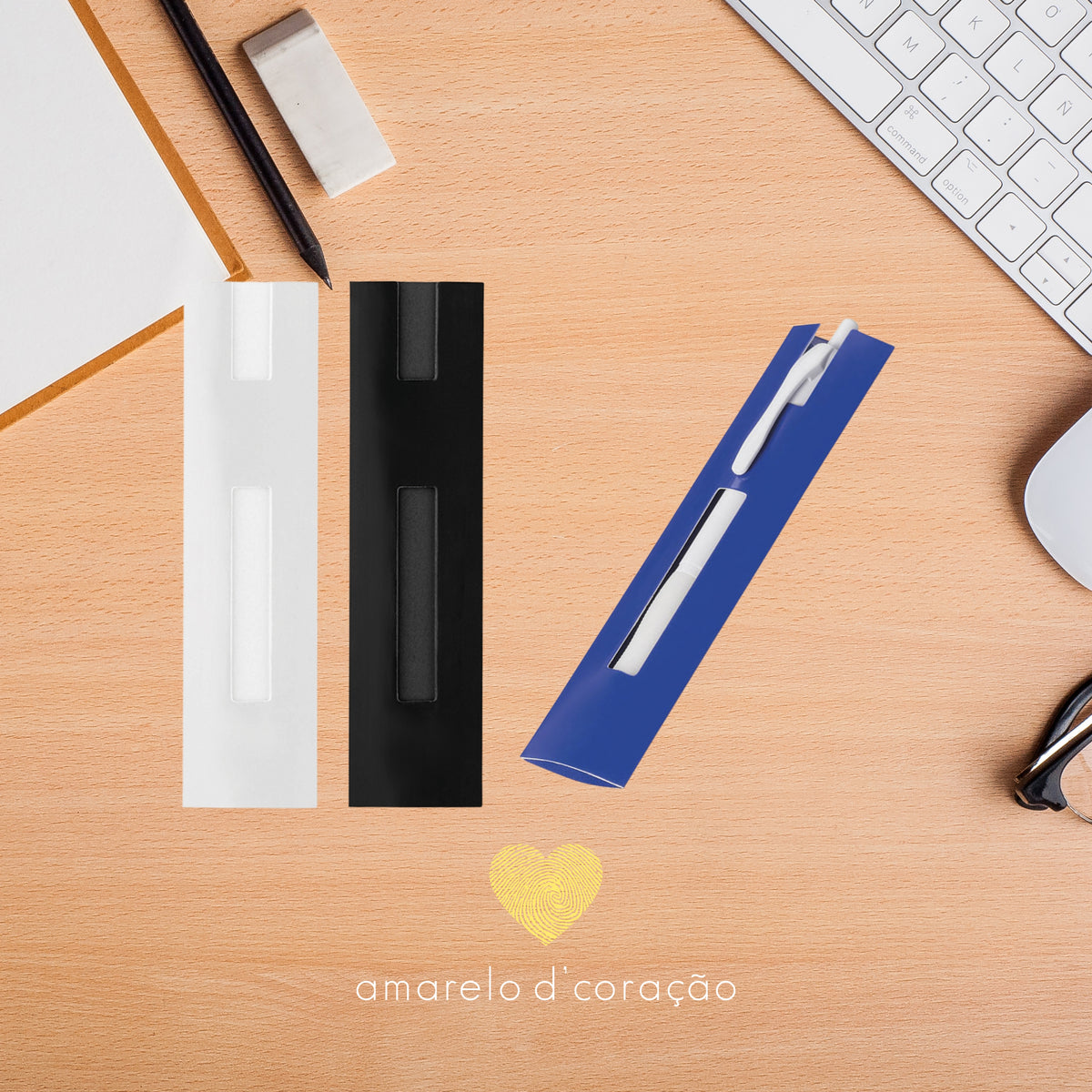 Estojo Cartão Caneta