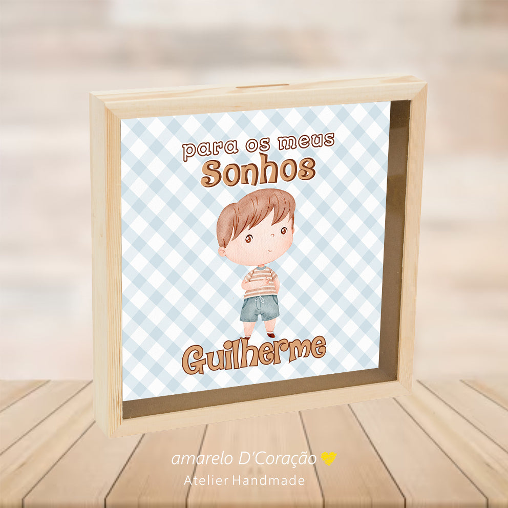 Mealheiro Sonhos Azul