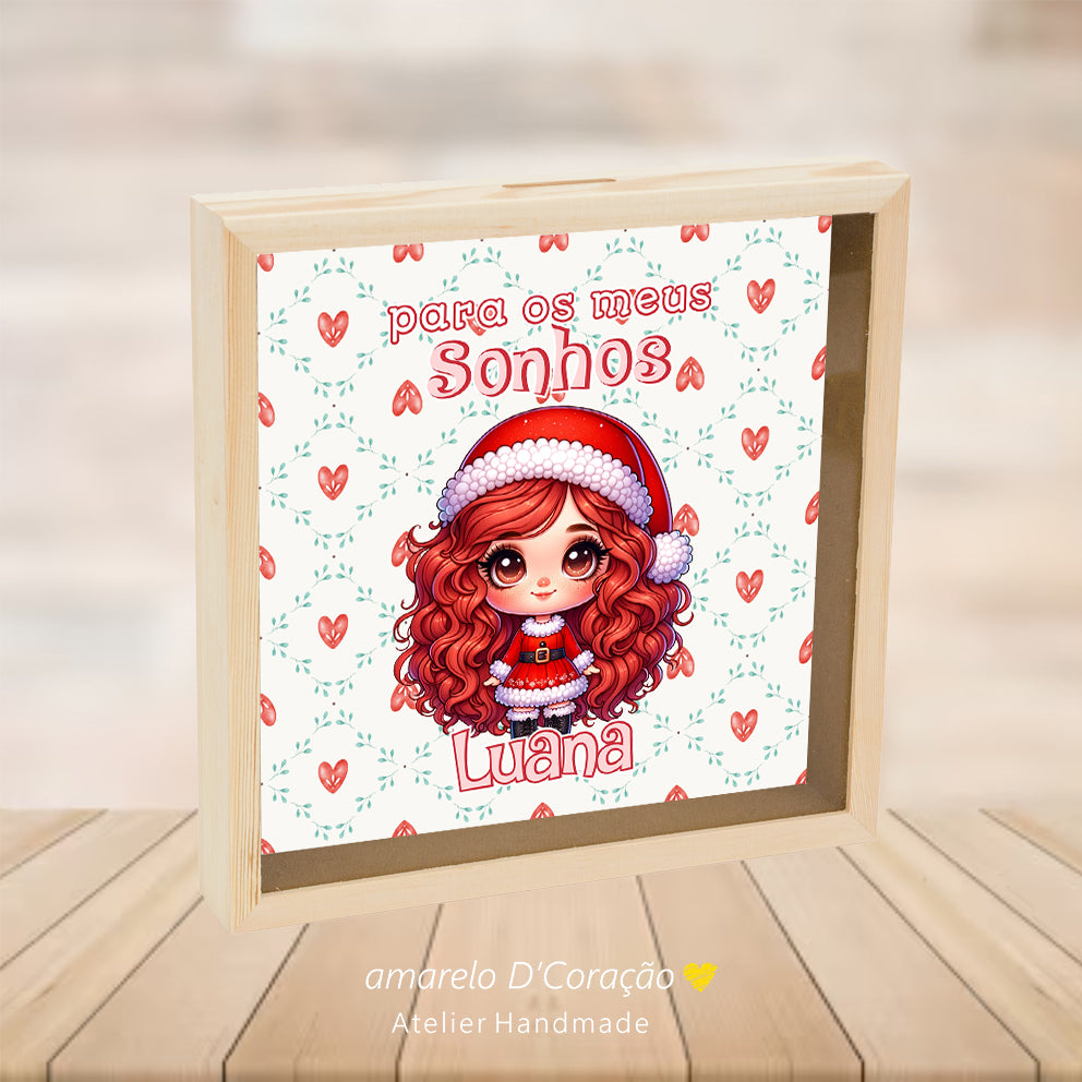 Mealheiro Bonecas Chibi