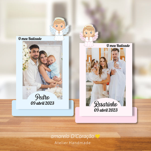 Moldura Polaroid Anjos