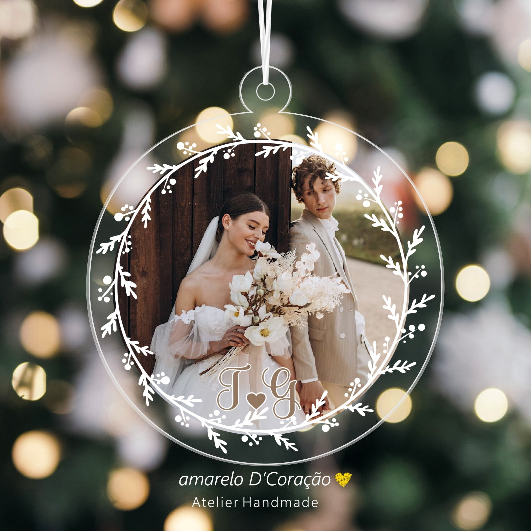 Pêndulos Acrílico Fotografia c/ Monograma