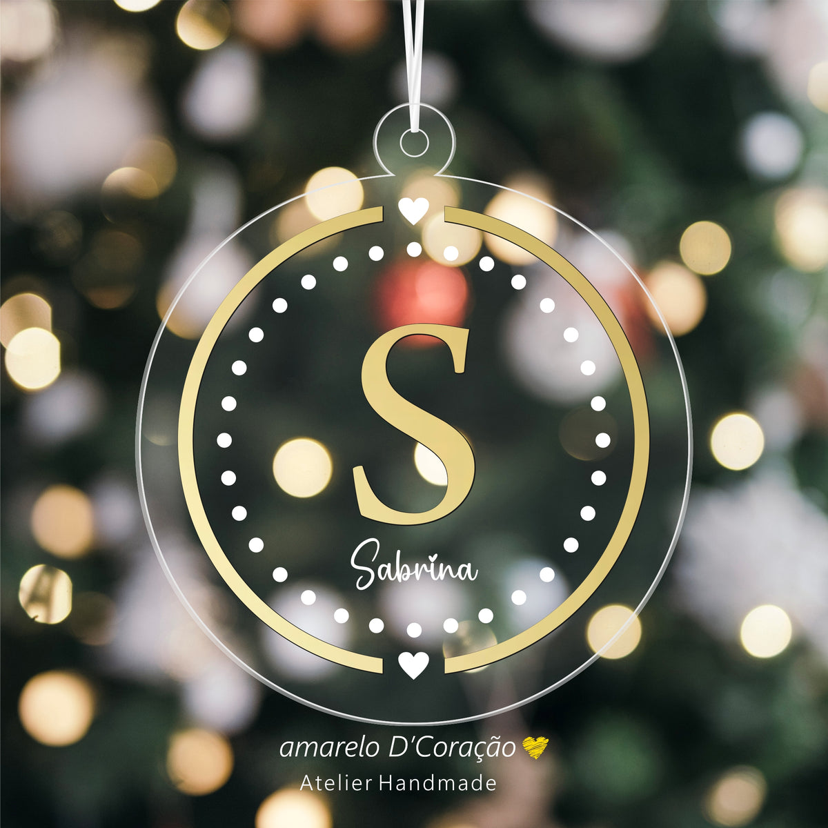 Pêndulos Acrílico Duplo