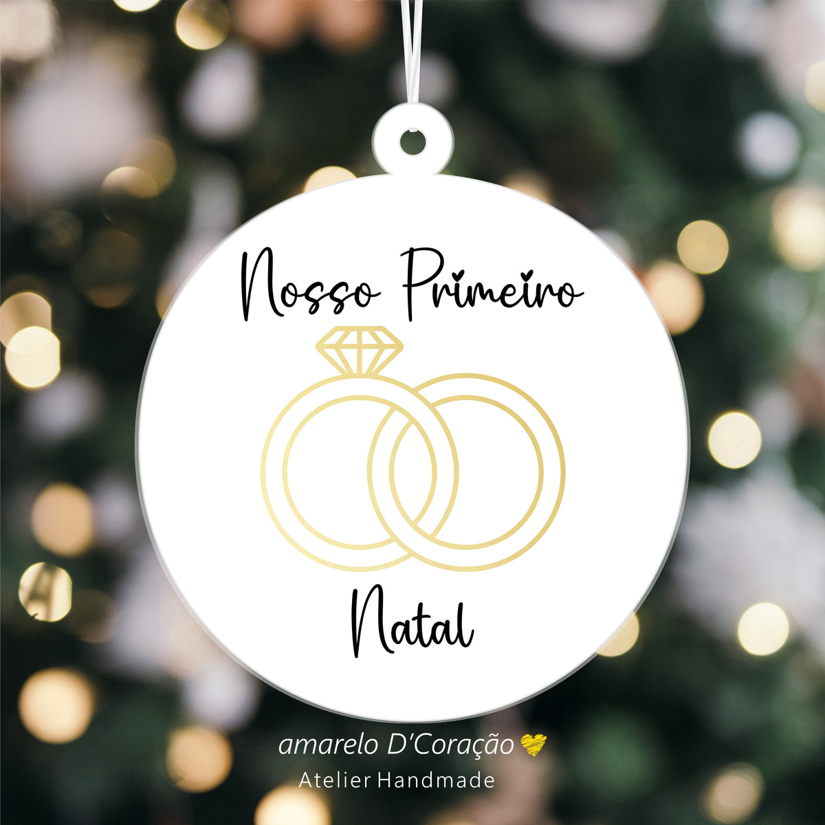 Pêndulos Acrílico Duplo