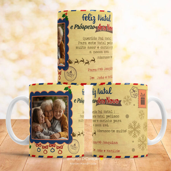 Caneca c/ Fotografia e texto