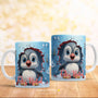 Caneca Pinguim Natal