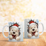 Caneca Urso Natal