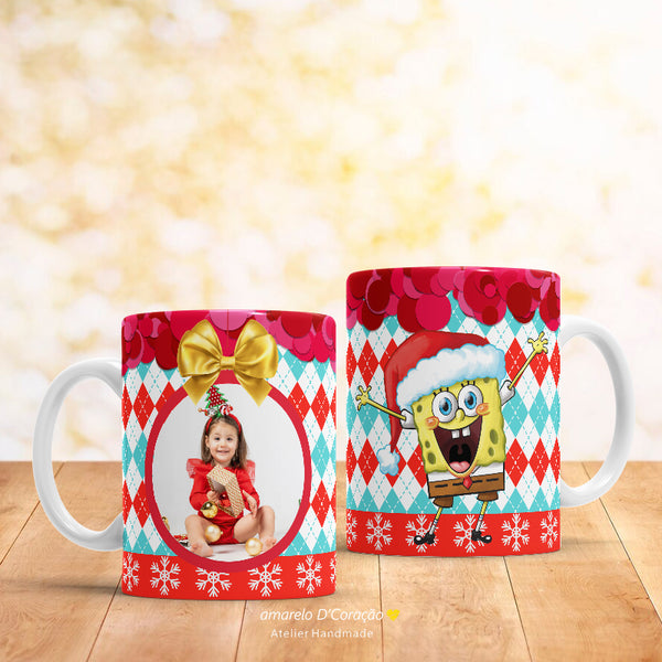 Caneca c/ Fotografia SpongeBob